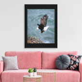 Aigle en toile (Insitu(Salon))