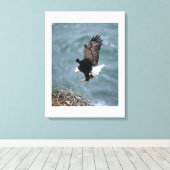 Aigle en toile (Insitu (Plancher de Bois))