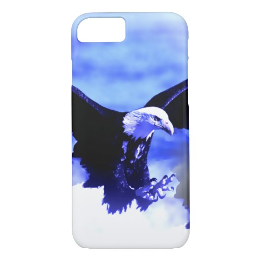 Aigle en vol iPhone 7 Coque (Dos)