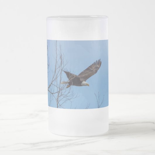 Aigle en vol Mug givré (Centre)