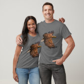 Aigle en vol Tshirt foncé (Unisexe)