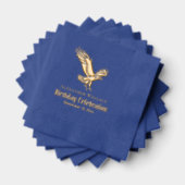 Aigle Majestic Bald en vol Anniversaire Nom de la  (Insitu (empilé))