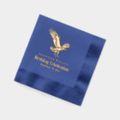 Aigle Majestic Bald en vol Anniversaire Nom de la  (Gauche)