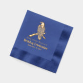 Aigle Majestic Bald Sur Branche Anniversaire Nom d (Gauche)