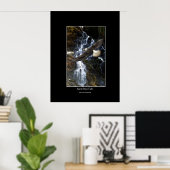 Aigle, Ours d'Esprit et Poster d'Art de Chute d'Ea (Bureau à domicile)