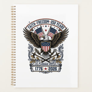 Aigle Patriotique 250 Ans Vintage Liberté