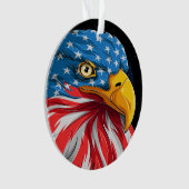 Aigle patriotique américain - Voir l'ornement préc (devant)