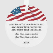 Aigle patriotique américain - Voir l'ornement préc (dos)