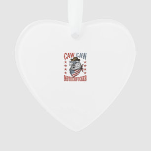 Aigle patriotique Caw Caw Design de t-shirt drôle