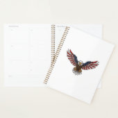 Aigle Patriotique Gravure Vintage Design Vectoriel (Devant avec enveloppe)