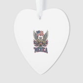 Aigle Patriotique Merica Vintage Vector Design de (devant)