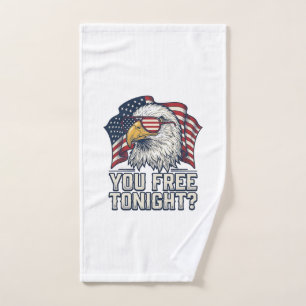 Aigle Patriotique Vous Êtes Libre Ce Soir T-Shirt