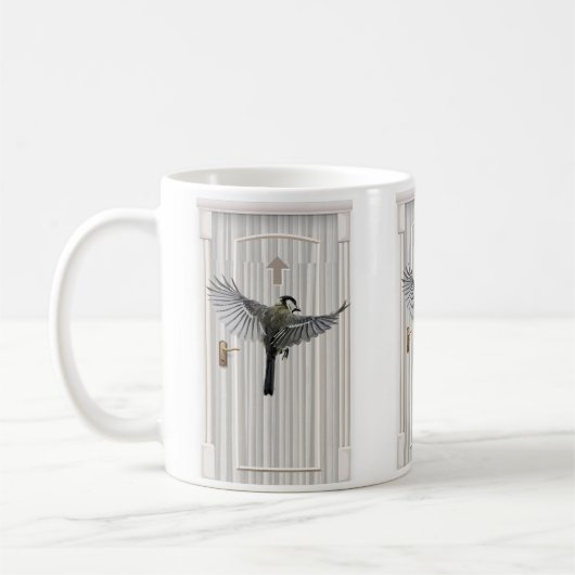 Aigle répandant ailes Mug (Gauche)