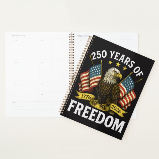 Aigle royal 250 ans de liberté 1776 2026 (Devant avec enveloppe)