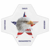 Aigle sauvage, Drapeau américain, Étoile (Plat)