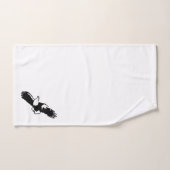 Aigle solitaire (Serviette à main)