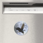 Aigle volant et aimant PLEINE LUNE de la faune (In Situ (Lave-vaisselle))