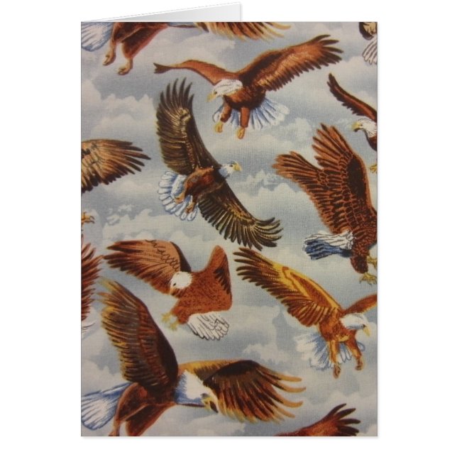 Aigles chauds en vol (Devant)