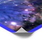 Aigles chauves, Espace, Planètes, Galaxies Poster  (Coin)