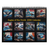 Aigles du monde : Calendrier 2025/2026 (Protection)