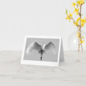 Aigrette Kaart (Gele Bloem)