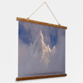 Aiguille de Blaitiere | Frankrijk Hangend Wandkleed (Gebogen)