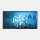 Aiguille de compas monogramme brouillard dans la f (Recto)