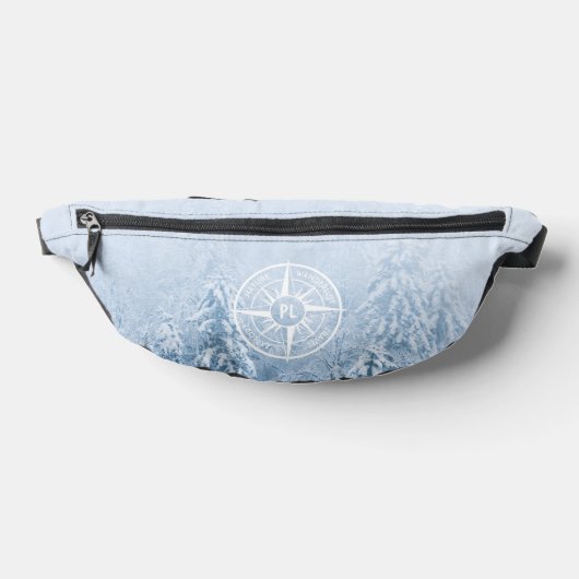 Aiguille de compas monogramme forêt d'épinette d'h (Poser)