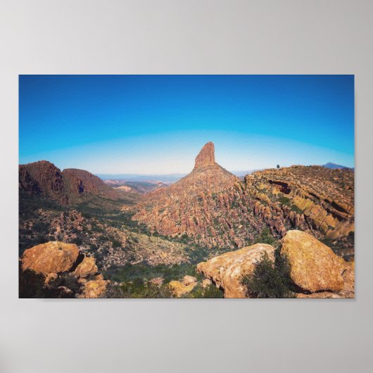 Aiguille de tisserand - Arizona paysage | Poster (Devant)