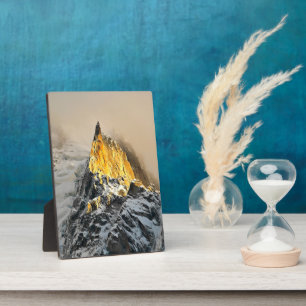 Aiguille des Deux Aigles Sunrise, Chamonix Fotoplaat