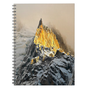 Aiguille des Deux Aigles zonsopgang, Chamonix Notitieboek