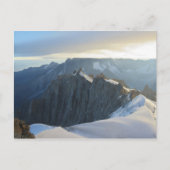 Aiguille du midi uitzicht Chamonix Briefkaart (Voorkant)