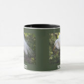 Aiguille neigeuse avec Bébé Mug (Centre)