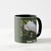 Aiguille neigeuse avec Bébé Mug (Devant droit)