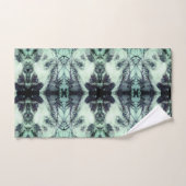 Aiguilles de pin couvertes de neige hiver Nature A (Serviette à main)