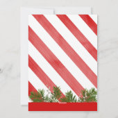 Aiguilles et bandes 6 photo | Carte photo de Noël (Dos)