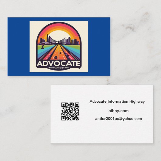 AIH CARTES DE VISITE (Devant / Derrière)