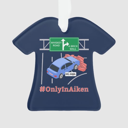 Aiken, SC, Mème de mur de briques (devant)