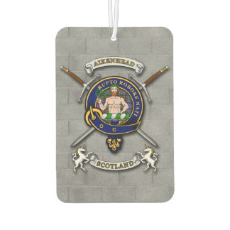 Aikenhead Clan Badge & Zwaarden Luchtverfrisser