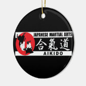 Aikido 2 keramisch ornament (Links)