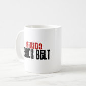 Aikido Black Belt Koffiemok (Voorkant links)