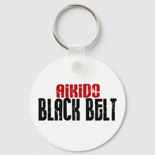 Aikido Black Belt Sleutelhanger
