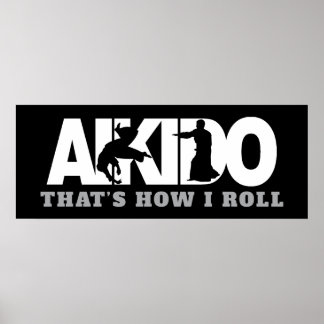Aikido denkt dat ik moet rollen poster
