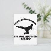 Aikido Design Briefkaart (Staand voorkant)