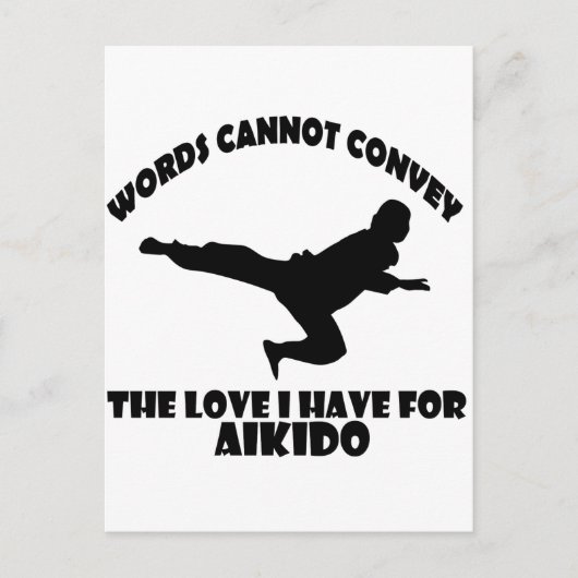 Aikido Design Briefkaart (Voorkant)