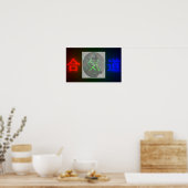 Aikido Glow Poster (Keuken)