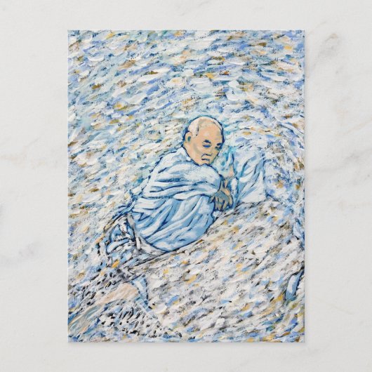 Aikido, het midden van de tornado briefkaart (Voorkant)