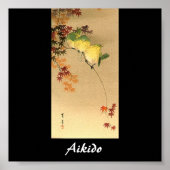 Aikido Japanse martial Art Poster (Voorkant)