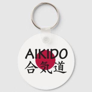 Aikido Japanse martial Art Sleutelhanger
