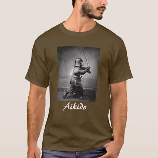 Aikido Japanse martial Art T-shirt (Voorkant)